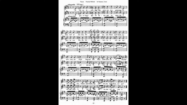 Vaccai Metodo pratico per canto italiano - Lesson XIII Another portamento (20) смотреть онлайн