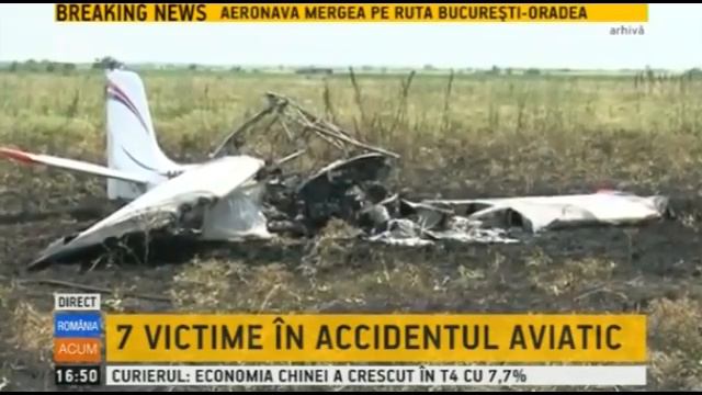 Accident aviatic in Cluj, in care a fost implicata o echipa medicala смотреть онлайн