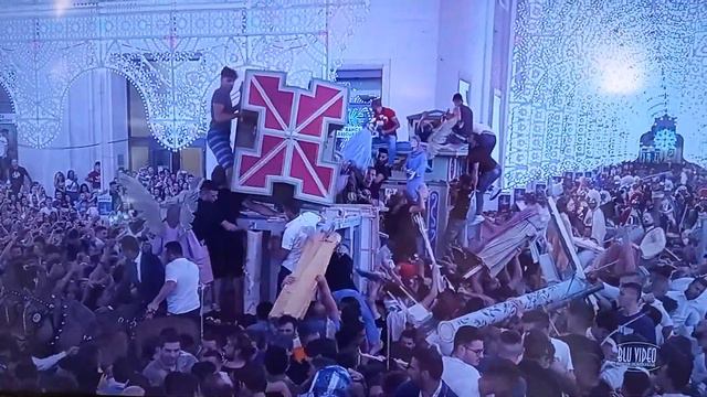 festa della Madonna della Bruna a Matera смотреть онлайн