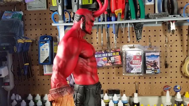 1/4 Hell Boy WIP#5 sculpted by Narin (commission ) смотреть онлайн
