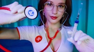 АСМР МЕДОСМОТР у ВРАЧА Ролевая игра шепотом