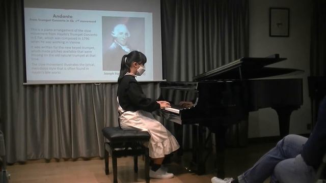 Chloe Luk - Andante from Trumpet Concerto in Eb, Hob. VIIe:1, 2nd movement (J. Haydn) смотреть онлайн