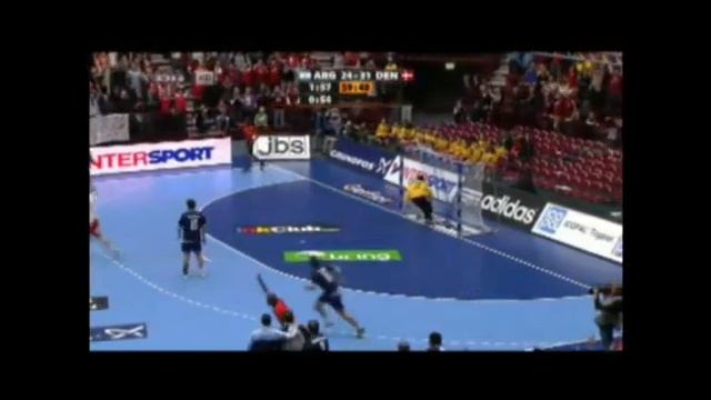 Anders Eggert - 7m goal - Denmark - Argentina смотреть онлайн