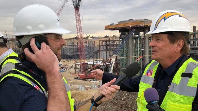 Chargers Owner Dean Spanos Talks Los Angeles Stadium Progress смотреть онлайн