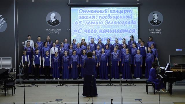 «Ангел вопияше» М. Малевич, исп. Хор «Родник» смотреть онлайн