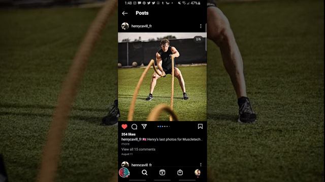 Henry Cavill... A Man Of Integrity, Training Harder