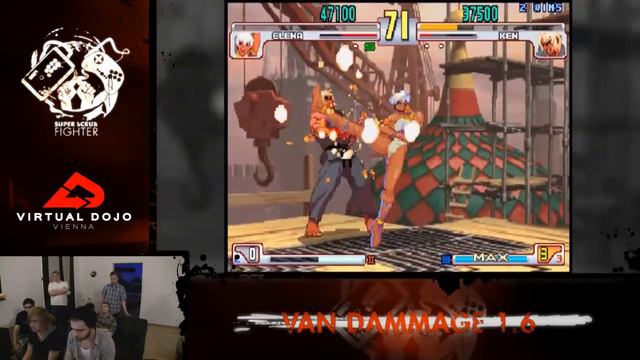 SF3TS - nozarex [elena] vs. diko [ken] - VanDammage 1.6 Grand Finals смотреть онлайн