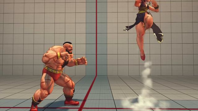 Super Street Fighter IV - ZANGIEF Ultra Combos смотреть онлайн