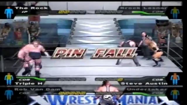 WWE SmackDown HCTP [PS2] 6 Man Battle Royal смотреть онлайн