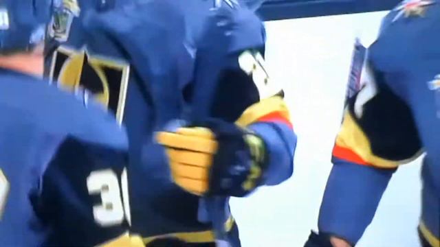 Las Vegas Golden knights první gól Tomáše Hyky смотреть онлайн