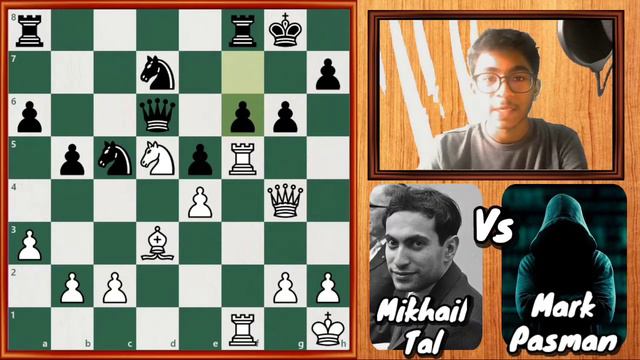 Mikhail Tal Vs Mark Pasman (1953), With Analysis смотреть онлайн