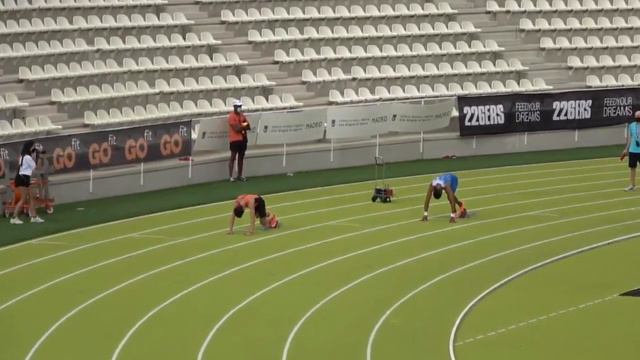 ORLANDO ORTEGA VS NACHO SÁEZ | Desafío 150m