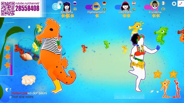 Just Dance: Itsy Bitsy Teenie Weenie - Brian Hyland (The Sunlight Shakers) смотреть онлайн