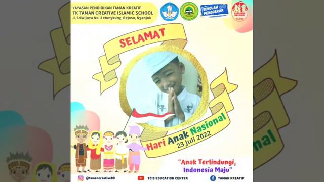 HAN 2022 TAMAN CREATIVE ISLAMIC SCHOOL TK B4 смотреть онлайн