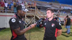 #USA16: Benik Afobe grills Lewis Cook after his first game for AFC Bournemouth
