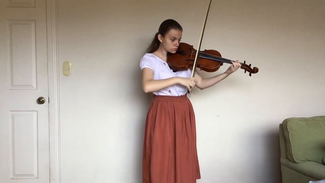 “Nicole Gallegos-Viola- G. F. Händel/Henri Casadesus, Concerto in B minor- mov 3” смотреть онлайн