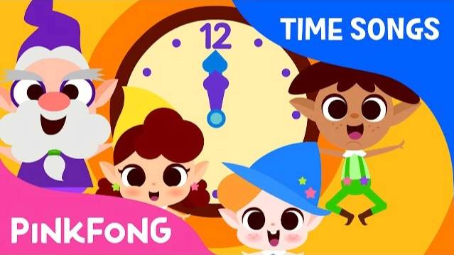 Telling Time 1 | Time Songs | Pinkfong Songs for Children смотреть онлайн