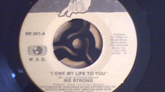 IKE STRONG - I OWE MY LIFE TO YOU смотреть онлайн
