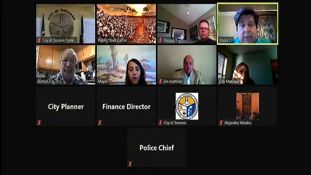 City of Socorro: Special City Council Meeting 10 June, 2020 смотреть онлайн