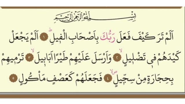 Fil Suresi'nde Dikkat Edilmesi Gerken Noktalar