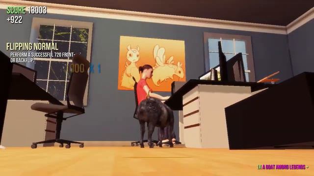 Goat Simulator Ep. 2 (Goat Glider, Flappy Goat) смотреть онлайн