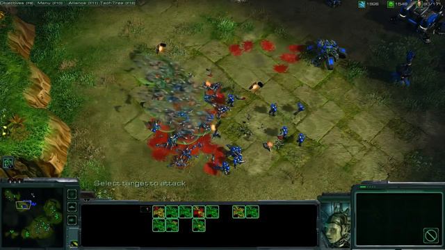 StarCraft 2 Alpha 4K 60 fps Terran unit trailer upscale смотреть онлайн
