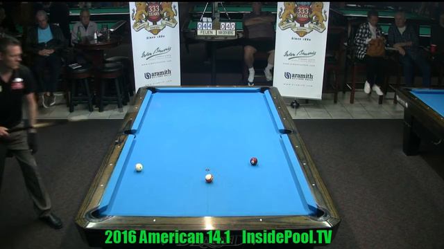 2016 American 14 1 Tournament Niels Feijen Vs Nick Van Den Berg
