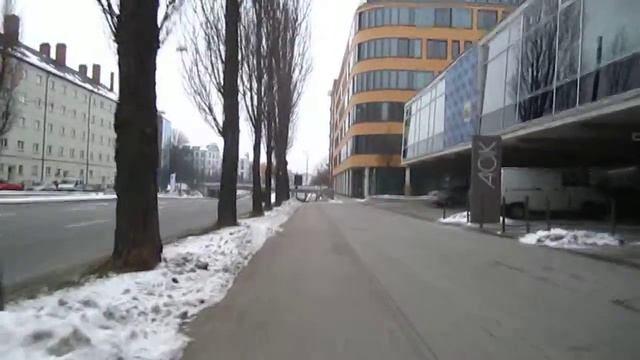 Cycling In Munich : Landsberger Straße _ Friedenheimer Brucke _ Wilhelm-Hale-Straße