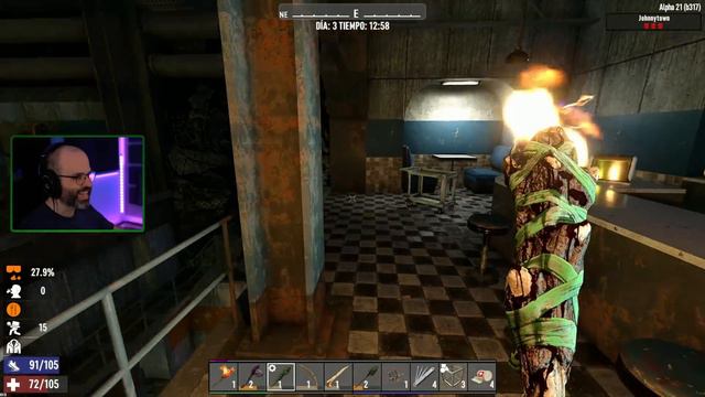 7D2D A21 #3 | TENEMOS FRAGUA | 7 DAYS TO DIE Gameplay Español смотреть онлайн