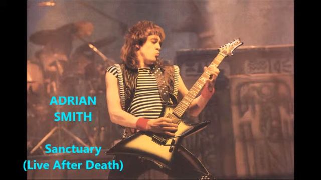 Adrian Smith Guitar Only - Sanctuary (Live After Death)
