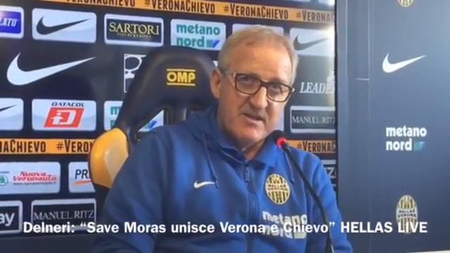 Delneri: "Verona e Chievo unite per Save Moras” смотреть онлайн