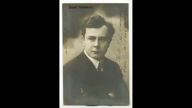 Josef Hofmann, piano - Hofmann - Elegy (1943) смотреть онлайн