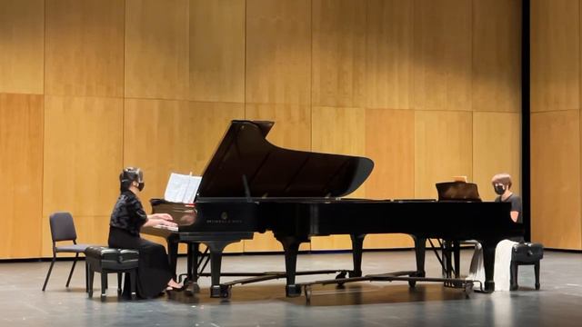 I Got Rhythm Variations piano duo by George Gershwin смотреть онлайн