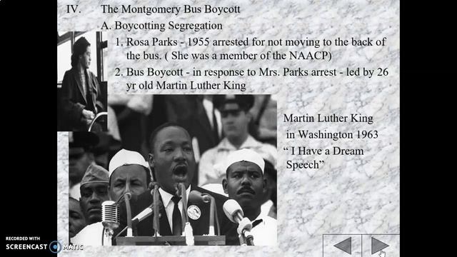 The Civil Rights Movement Part 1