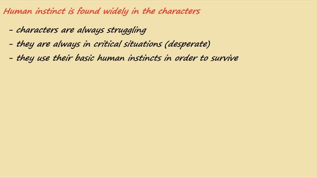 Literature (L3) Part 4 : Naturalism