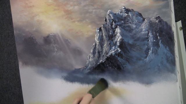 Paint with Kevin Hill - Sunlight Over the Valley смотреть онлайн