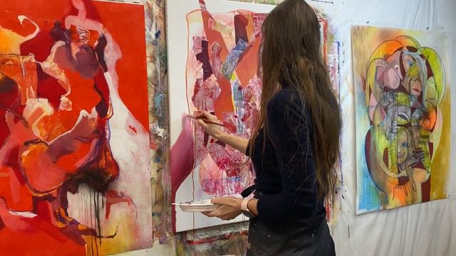 Von dieser Technik wirst du begeistert sein!Intuitive ART/ Elena Buechel смотреть онлайн