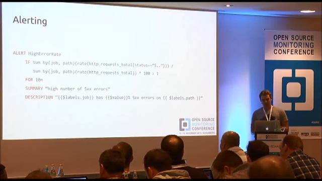 OSMC 2015 | Prometheus: A Next Generation Monitoring System - Fabian Reinartz смотреть онлайн