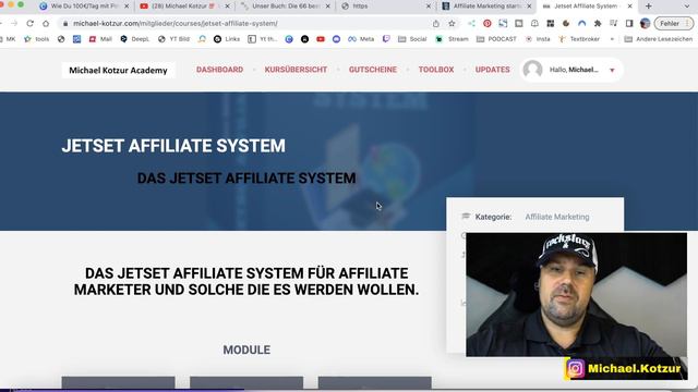 *GEHEIMTIPP* Affiliate Marketing Kurs für ANFÄNGER 2023 🤩💸 (Jetset Affiliate System) смотреть онлайн