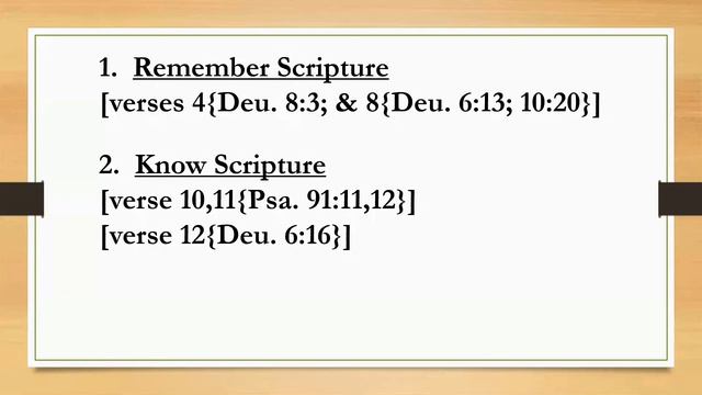 November 15, 2020 - Chuck Richardson - How To Escape Temptation