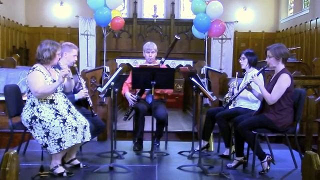 WindRose Trio - Robert Moevs; Woodwind Quintet: I. Adagio смотреть онлайн