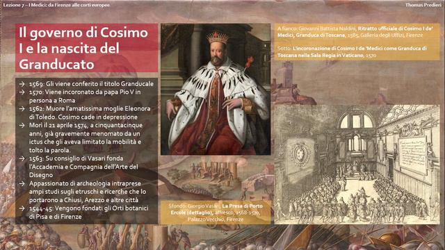 Corso De Principatibus 🏛️ - "I Medici: da Firenze alle corti europee" di Thomas Predieri смотреть онлайн