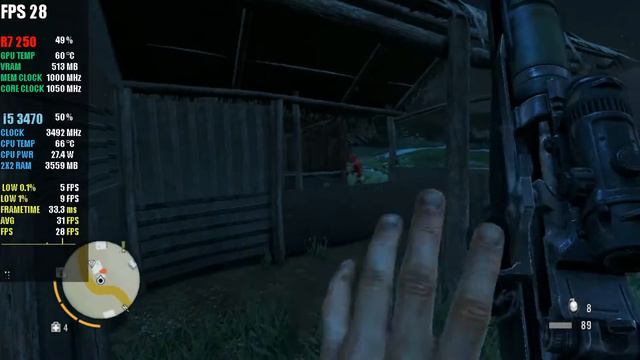 R7 250 + i5 3470 | FAR CRY 3 | LOW,720p смотреть онлайн