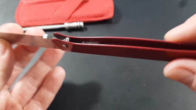 Douk Douk MCC Knives - Tools For Gents EDC Edition - Burgundy Red - Higonokami Shape - Boehler N690