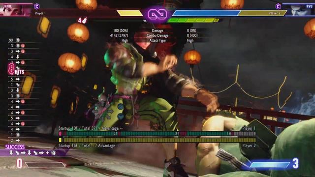 Jamie Damaging Dive Kick Combo - Street Fighter 6 смотреть онлайн