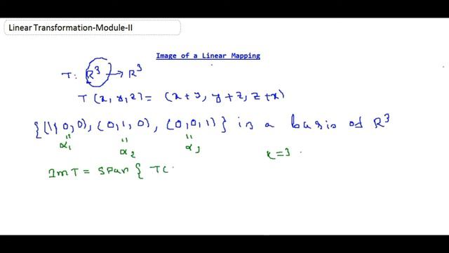Image of a Linear Mapping/Lecture-IV/Arg смотреть онлайн