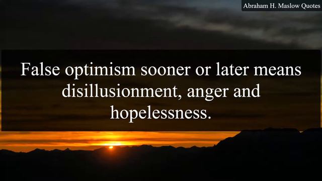 Abraham H. Maslow Quotes смотреть онлайн