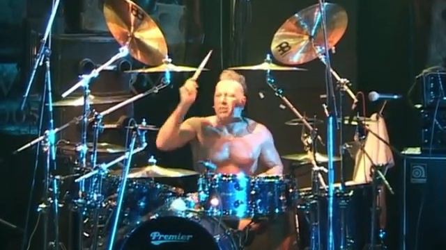 Mike Terrana (RAGE) - Drum Solo смотреть онлайн