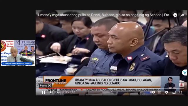 PARANG BATA SI TULFO; DI ALAM TRABAHO NG SENADOR смотреть онлайн