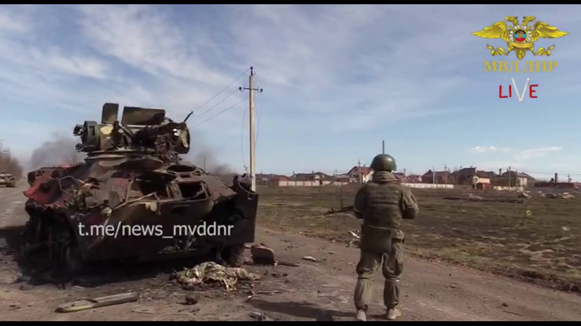 Бои ДНР на окраине Мариуполя. Весна 2022 г. смотреть онлайн